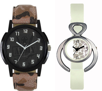 

CM Couple Watch With Stylish And Designer Printed Dial Fast Selling L_V030 Watch - For Men & Women