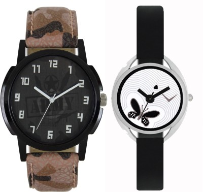 CM Couple Watch With Stylish And Designer Printed Dial Fast Selling L_V021 Watch  - For Men & Women   Watches  (CM)