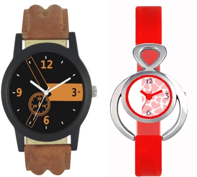 CM Couple Watch With Stylish And Designer Printed Dial Fast Selling L_V009 Watch  - For Men & Women   Watches  (CM)