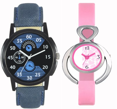 CM Couple Watch With Stylish And Designer Printed Dial Fast Selling L_V018 Watch  - For Men & Women   Watches  (CM)