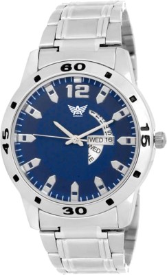 Abrexo ABX1155-SLV-BLUE Formal Stylish Analog Watch  - For Men   Watches  (Abrexo)