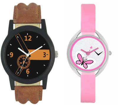 CM Couple Watch With Stylish And Designer Printed Dial Fast Selling L_V003 Watch  - For Men & Women   Watches  (CM)