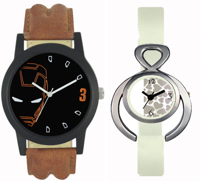 

CM Couple Watch With Stylish And Designer Printed Dial Fast Selling L_V040 Watch - For Men & Women