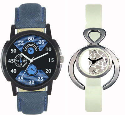 

CM Couple Watch With Stylish And Designer Printed Dial Fast Selling L_V020 Watch - For Men & Women