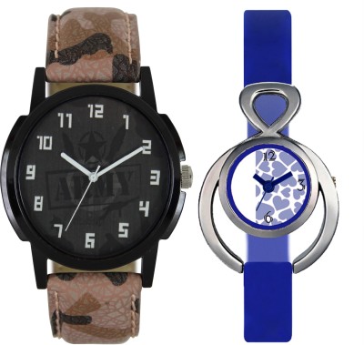 CM Couple Watch With Stylish And Designer Printed Dial Fast Selling L_V027 Watch  - For Men & Women   Watches  (CM)