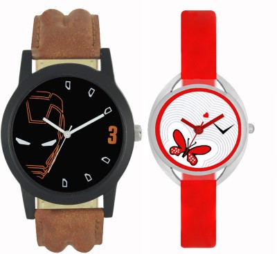 CM Couple Watch With Stylish And Designer Printed Dial Fast Selling L_V034 Watch  - For Men & Women   Watches  (CM)
