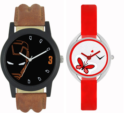

CM Couple Watch With Stylish And Designer Printed Dial Fast Selling L_V034 Watch - For Men & Women