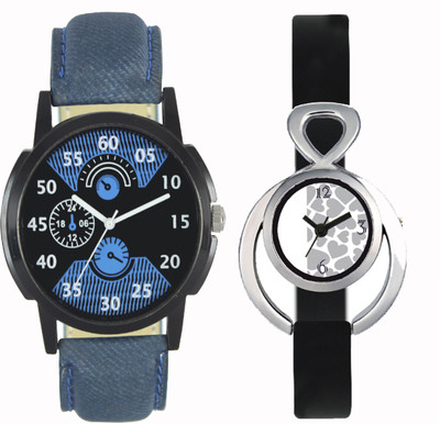 

CM Couple Watch With Stylish And Designer Printed Dial Fast Selling L_V016 Watch - For Men & Women