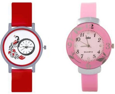 JKC Stylish And Multicolor Watches For Girls And Womens 205 Watch  - For Girls   Watches  (JKC)
