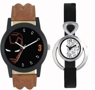 

CM Couple Watch With Stylish And Designer Printed Dial Fast Selling L_V036 Watch - For Men & Women