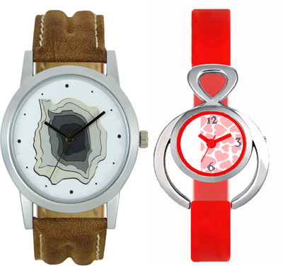 

CM Couple Watch With Stylish And Designer Printed Dial Fast Selling L_V089 Watch - For Men & Women