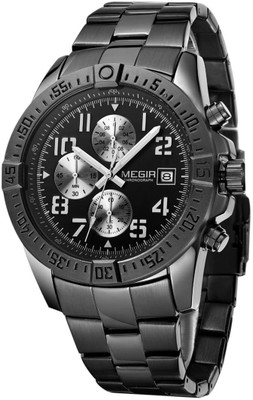 

Megir 2030-Blk Megir Watch - For Men