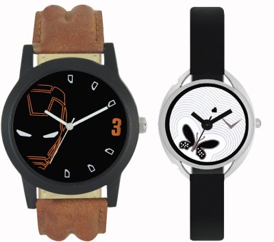 CM Couple Watch With Stylish And Designer Printed Dial Fast Selling L_V001 Watch  - For Men & Women   Watches  (CM)