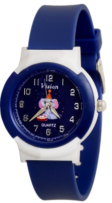 Vizion 8811-4-3 Wisher- The Birthday Elephant Cartoon Character Watch  - For Boys & Girls   Watches  (Vizion)