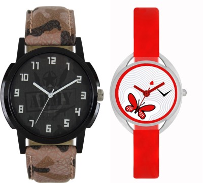 CM Couple Watch With Stylish And Designer Printed Dial Fast Selling L_V024 Watch  - For Men & Women   Watches  (CM)