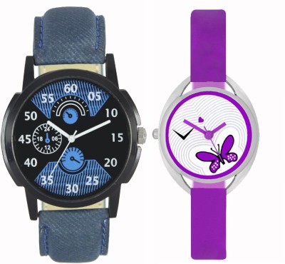CM Couple Watch With Stylish And Designer Printed Dial Fast Selling L_V012 Watch  - For Men & Women   Watches  (CM)