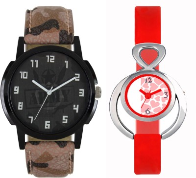 CM Couple Watch With Stylish And Designer Printed Dial Fast Selling L_V029 Watch  - For Men & Women   Watches  (CM)