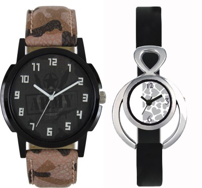 CM Couple Watch With Stylish And Designer Printed Dial Fast Selling L_V026 Watch  - For Men & Women   Watches  (CM)