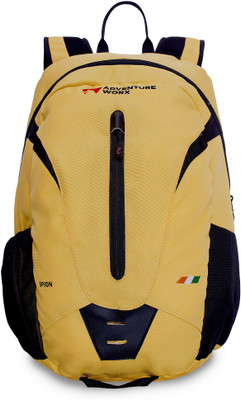 

Adventure Worx Spion 24 L Backpack(Black), Yellow