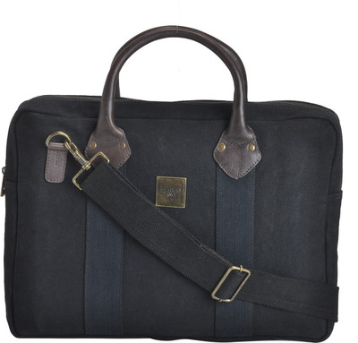 

CANVAS & AWL CA347BLK Messenger Bag(Black, 15 L)