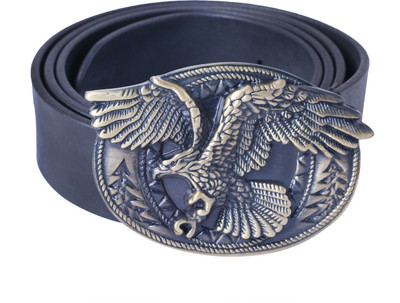 

Code Max Men Black Genuine Leather Belt