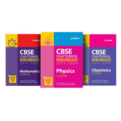 CBSE Chapterwise Solved Papers Physics, Chemistry, Mathematics Class 12th(English, Paperback, unknown)