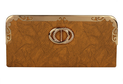 

Savitri Arts Casual Khaki Clutch