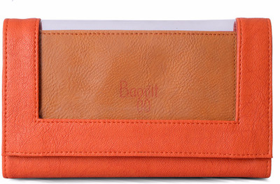 

Baggit Casual Orange Clutch