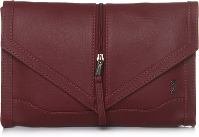 

SROTA Casual Maroon Clutch