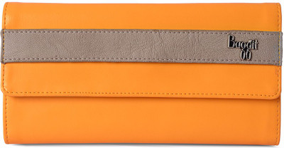 Baggit Casual Yellow Clutch