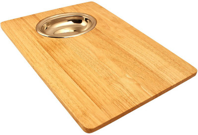 

Wudore Wood Cutting Board(Beige Pack of 1)