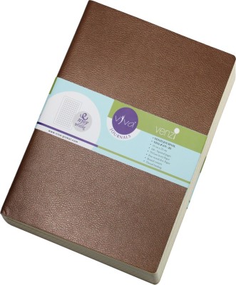 

Viva B5 Journal(160 Pages 70 GSM, Brown)