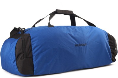 

Wildcraft 28 inch/71 cm Sleek Large Travel Duffel Bag(Black, Blue)