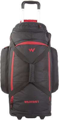 

Wildcraft Voyager Duffle 26 Travel Duffel Bag(Black)