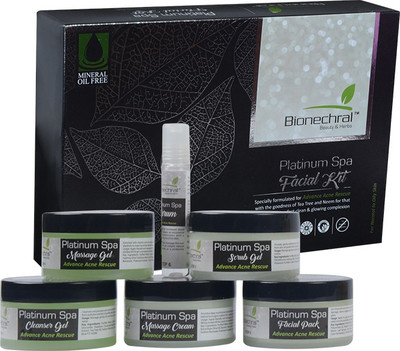 

Bionechral Platinum Spa Facial Kit 280 g(Set of 6)