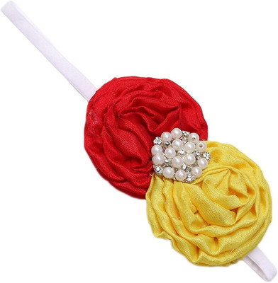 

Dchica Flower Design Handicrafted Head Band(Multicolor)