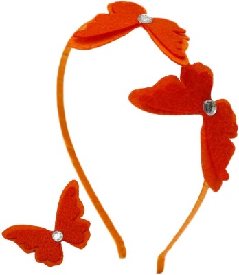 

Dchica Pretty Butterflies Set Of 2 Hair Accessory Set(Multicolor)