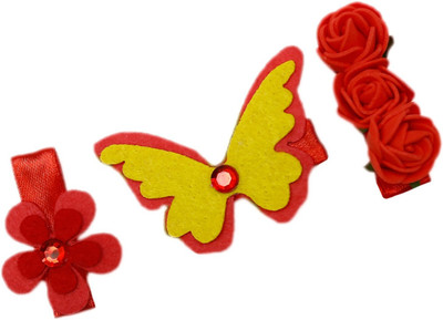 

Dchica Lovely Set Of 3 Hair Accessory Set(Multicolor)