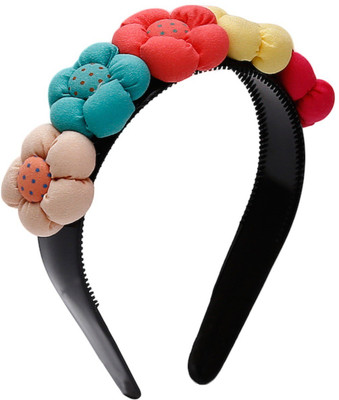 

Dchica Little Miss Cute Flower On Hair Band(Multicolor)