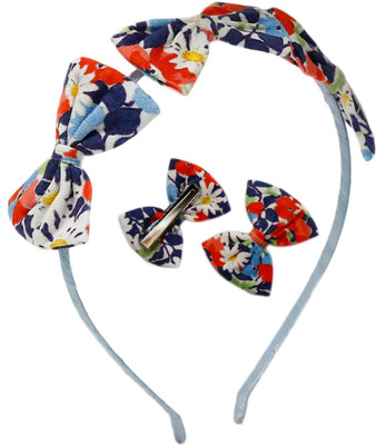 

Dchica A Set Of 3 Colourful Hair Accessory Set(Multicolor)