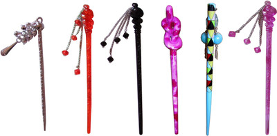

Yashasvi combo of juda sticks Bun Stick(Multicolor)