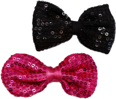 

Dchica Trendy Bows To Go With Every Dress Hair Clip(Multicolor)