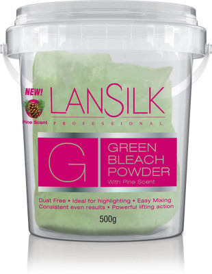 

Lansilk Professional Lightening Green Bleach Powder 500g Hair Color(0)