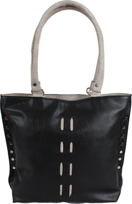 

REHBAR Shoulder Bag(Black, Silver)