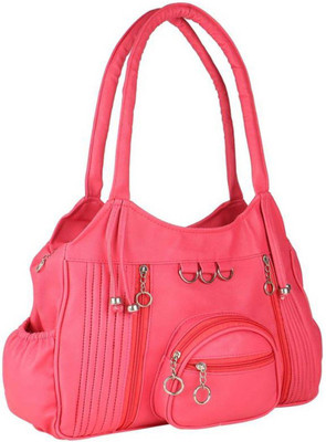 

FUN STOP Hand-held Bag(Pink)