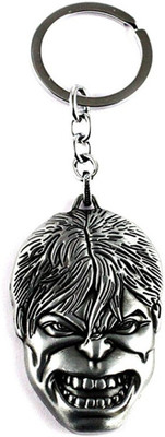 

SOI Hulk Head Silver Key Chain