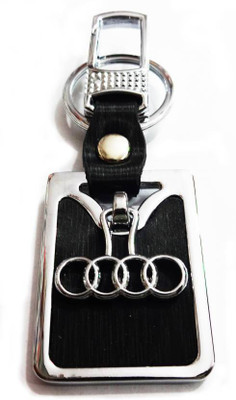

Shubheksha Audi Logo Pendulum Type Metallic Locking Key Chain Key Chain