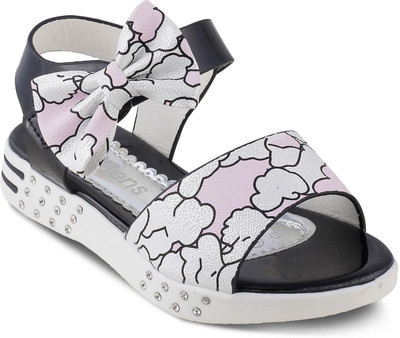 

KITTENS Girls Velcro Flats(Pink