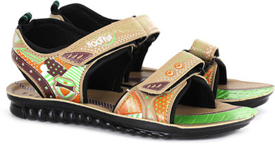 

Footfun by Liberty Boys & Girls Slip-on Sports Sandals(Beige