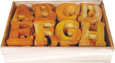 

Aadi Publications Capital Alphabets in Wooden Box(Beige)